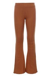 LOOXS Little Meisjes flair broek rib - Caramel