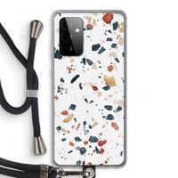 Terrazzo N°4: Samsung Galaxy A72 5G Transparant Hoesje met koord