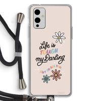 Tough Life: OnePlus 9 Transparant Hoesje met koord