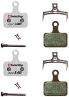 SwissStop 34 e shimano/trp/tektro/rever pair&fair e-bike disc brake pads