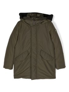 Woolrich Kids parka matelassée Arctic à capuche - Vert