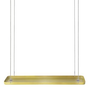 Esschert Design Plantenblad hangend rechthoekig L goudkleurig