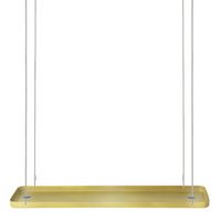 Esschert Design Esschert Design Plantenblad hangend rechthoekig L goudkleurig
