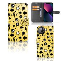 Telefoonhoesje met Naam Apple iPhone 13 Punk Geel