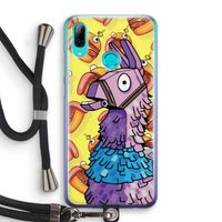 Loot Burger: Huawei P Smart (2019) Transparant Hoesje met koord