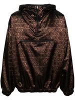 Moschino veste à motif monogrammé en jacquard - Marron - thumbnail