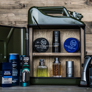 Jerrycan Kast Basic Plus - Groen - Multifunctioneel Opbergmeubel - Vintage Design - Stijlvol en Praktisch cadeau