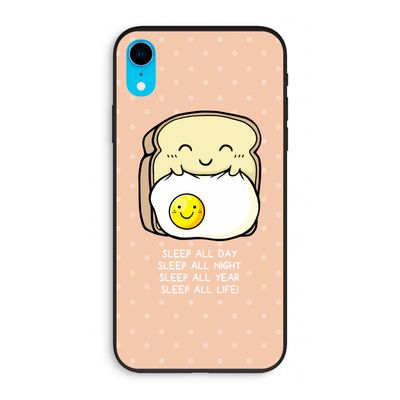 Sleep All Day: iPhone XR Biologisch afbreekbaar hoesje