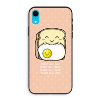 Sleep All Day: iPhone XR Biologisch afbreekbaar hoesje