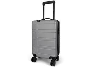 Norlander Trolley Riga - Handbagage reiskoffer - 39 Liter - Zilver