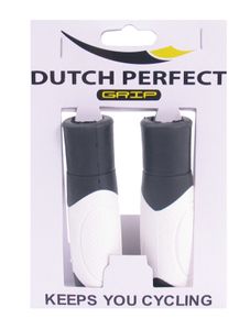 Dutchperfect Stevige rubberen fietsgreep, 80cm, zwart