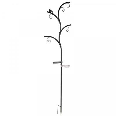 Vogel voederstation compleet - Smart serie - incl 4x silo's - 240 x 57 cm - voederstandaard