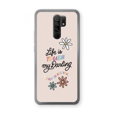 Tough Life: Xiaomi Redmi 9 Transparant Hoesje