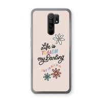 Tough Life: Xiaomi Redmi 9 Transparant Hoesje