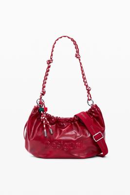 Middelgrote ovale tas logo - RED - U