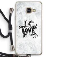 Partner in crime: Samsung Galaxy A3 (2016) Transparant Hoesje met koord