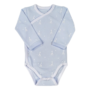 Sophie de Giraf - babyromper blauw