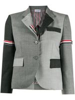 Thom Browne blazer Fun-Mix à design à empiècements - Gris - thumbnail