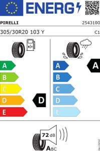 Pirelli Pzero XL PI3053020YZEF02XL