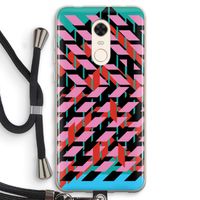 Skew Blush 2: Xiaomi Redmi 5 Transparant Hoesje met koord