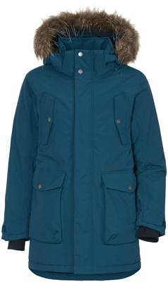 Didriksons Jerke Kinder Parka Dive Blue 160
