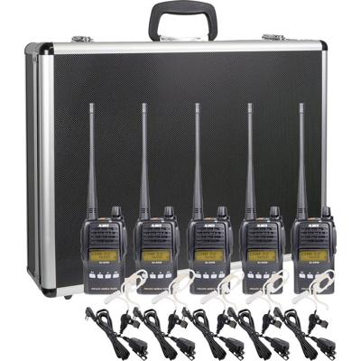 Alinco Team-Set DJ-A-446 KEP-24-AL 150105 PMR-portofoon Set van 5 stuks