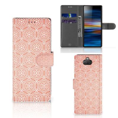 Sony Xperia 10 | Telefoon Hoesje | Pattern Orange