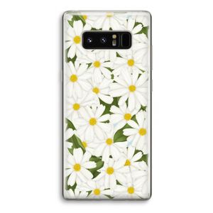 Summer Daisies: Samsung Galaxy Note 8 Transparant Hoesje