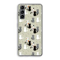 Katten: Samsung Galaxy S21 Transparant Hoesje