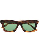 Retrosuperfuture x Ottomila lunettes de soleil carrées Martini - Marron