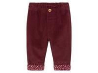 lupilu Baby corduroy broek (62/68, Donkerrood)