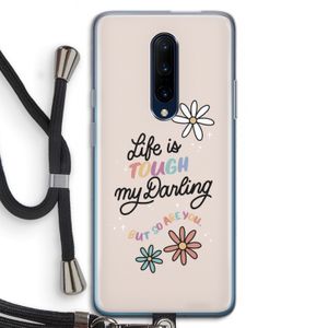 Tough Life: OnePlus 7 Pro Transparant Hoesje met koord