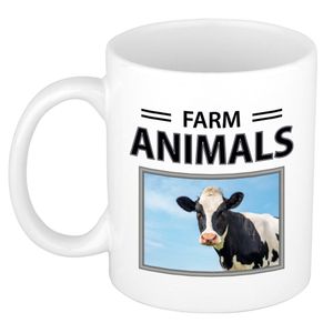 Foto mok Koe beker - farm animals cadeau Koeien liefhebber