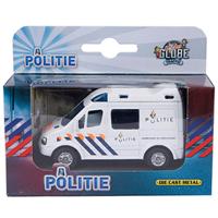 Kids Globe die-cast politieauto nl, 8cm