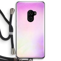 Flow mist pastel: Xiaomi Mi Mix 2 Transparant Hoesje met koord