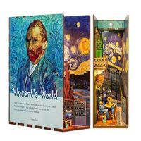 DIY Book Nook Boekensteun Vincent's World - thumbnail