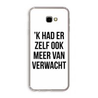 Meer verwacht: Samsung Galaxy J4 Plus Transparant Hoesje