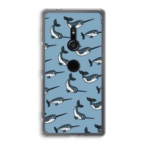 Narwhal: Sony Xperia XZ2 Transparant Hoesje