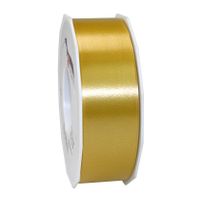 1x XL hobby/decoratie bronzen kunststof sierlinten 4 cm/40 mm x 91 meter