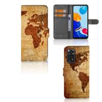Xiaomi Redmi Note 11/11S | Flip Cover | Wereldkaart