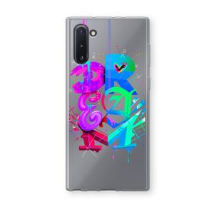 Dream: Samsung Galaxy Note 10 Transparant Hoesje
