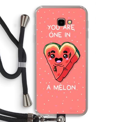 One In A Melon: Samsung Galaxy J4 Plus Transparant Hoesje met koord