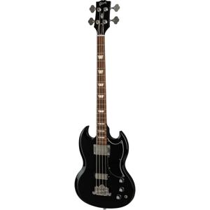 Gibson Original Collection SG Standard Bass Ebony elektrische basgitaar met koffer