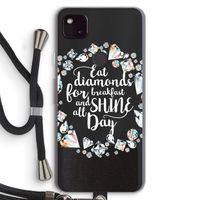 Diamonds: Pixel 4a 5G Transparant Hoesje met koord