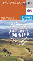 Wandelkaart - Topografische kaart 331 OS Explorer Map | Active Teviotdale South | Ordnance Survey