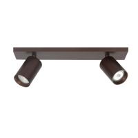 Highlight OpbouwspotMila 2-lichts recht choco - S7496.04