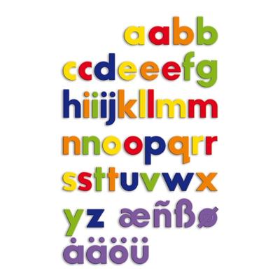 Quercetti magneet letters 48 stuks