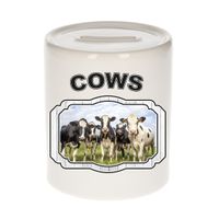 Dieren koe spaarpot - cows/ Nederlandse koeien spaarpotten kinderen 9 cm