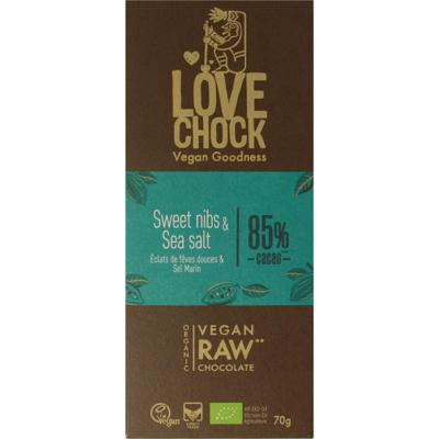 Lovechock Sweet nibs & seasalt bio