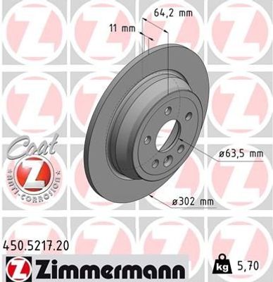 Remschijf Coat Z 450521720